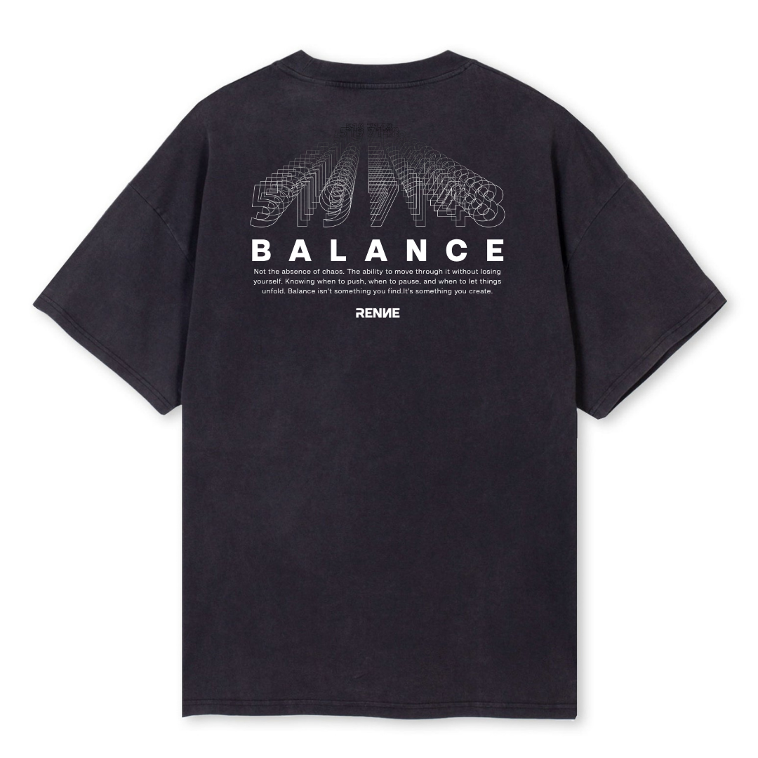 Balance Vintage Black- Oversize fit