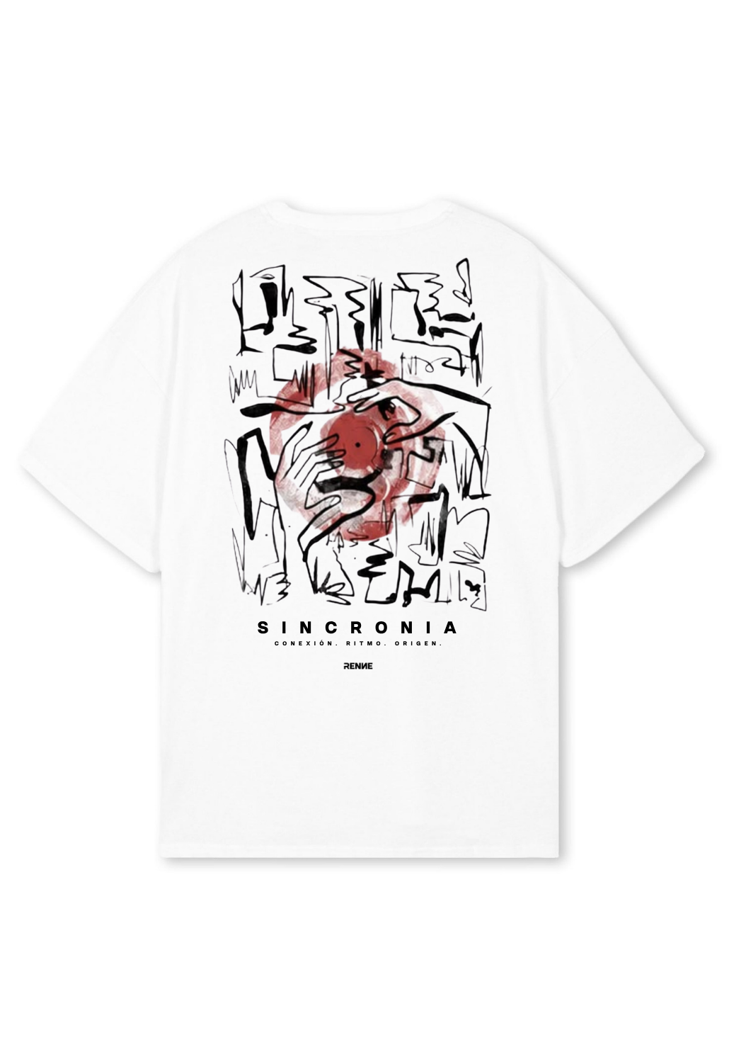 Sincronia White - Oversized fit