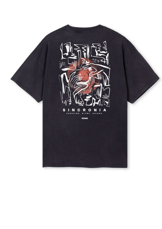 Sincronia Vintage Black - Oversized fit