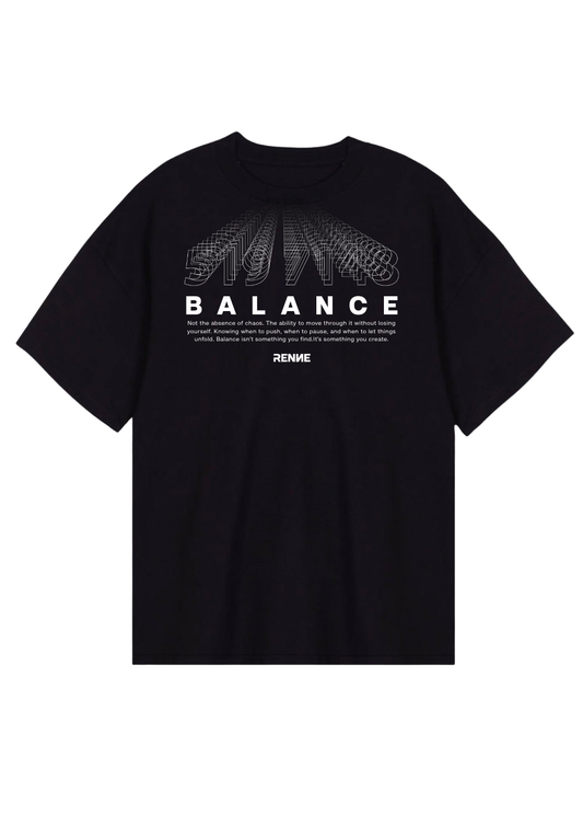 Balance Black- Oversize fit