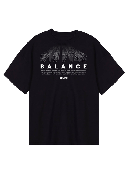 Balance Negro- Oversize fit