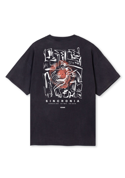 Sincronia Gris oscuro - Oversize fit
