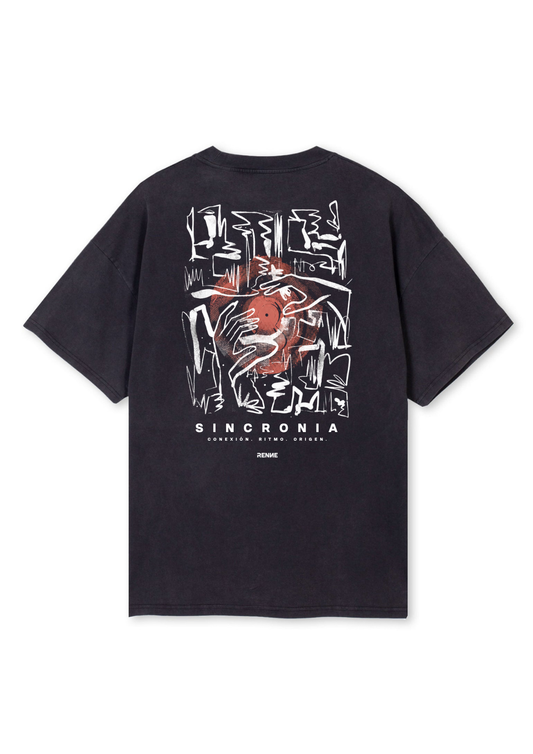 Sincronia Vintage Black - Oversized fit