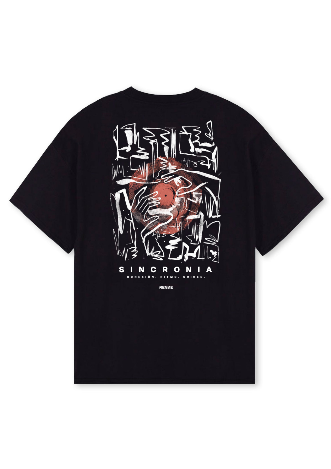 Sincronia Negro - Oversize fit
