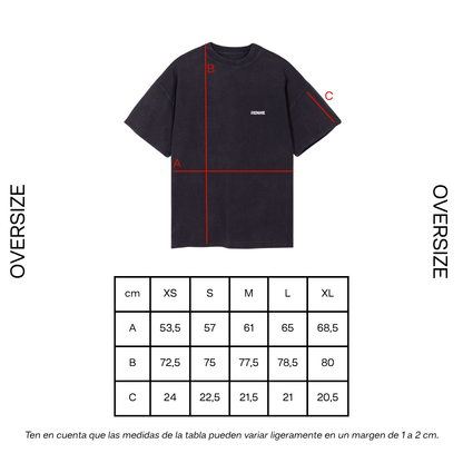 Sincronia Negro - Oversize fit