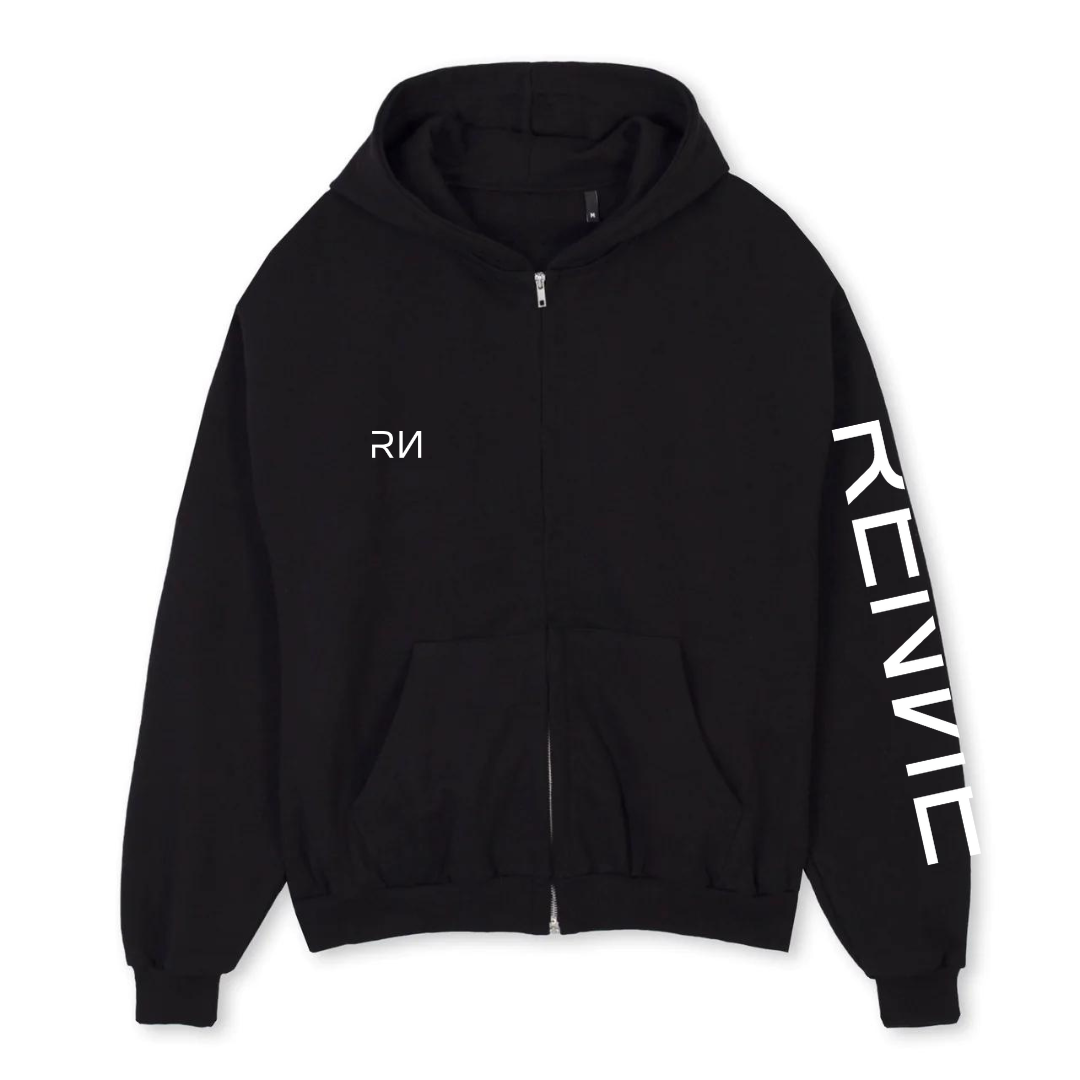 Zip Hoodie Black